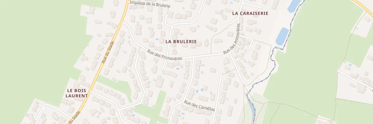Plan du 2 Rue des Amandiers à Couëron