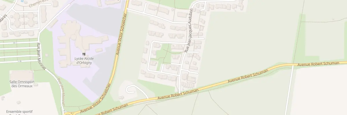 Plan du 85 Rue Jean-Jacques Audubon à Bouaye