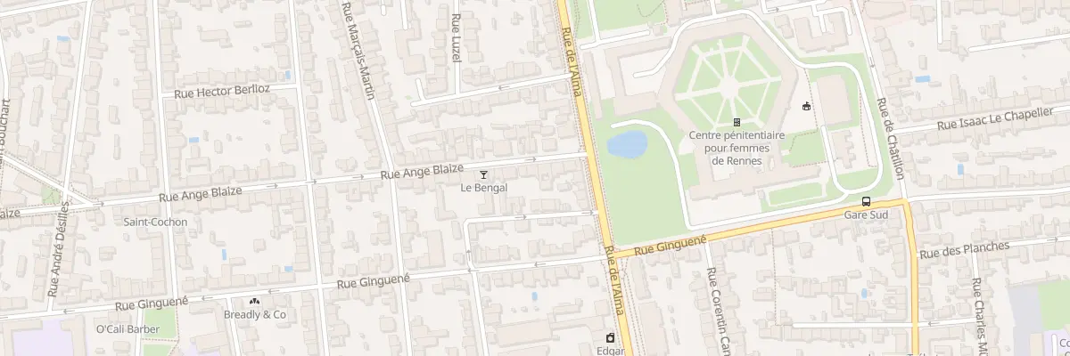 Plan du 102 Rue Ange Blaize à Rennes