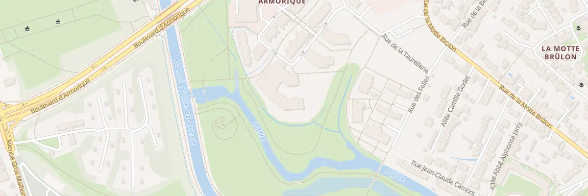 Plan du 16 Rue Jack Kerouac à Rennes