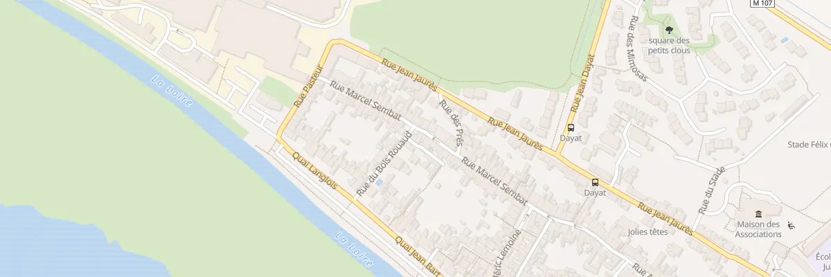 Plan du 43 Rue Marcel Sembat à Indre