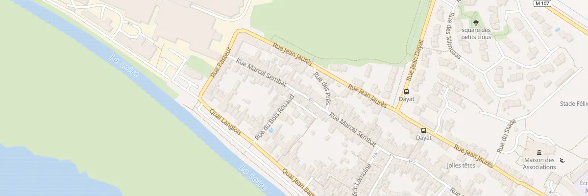 Plan du 43B Rue Marcel Sembat à Indre