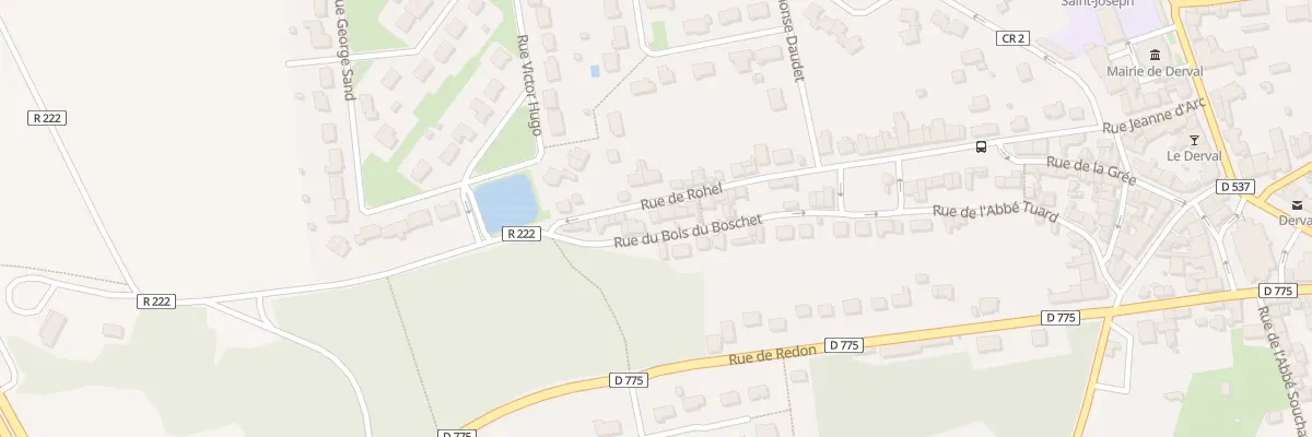Plan du 18 Rue du Bois du Boschet à Derval