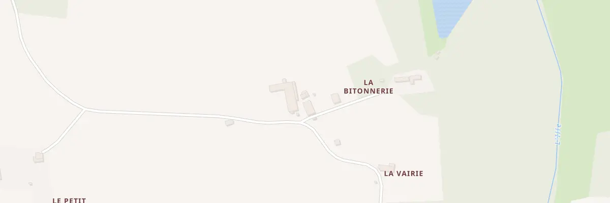 Plan du 5405 La Vairie à Dingé