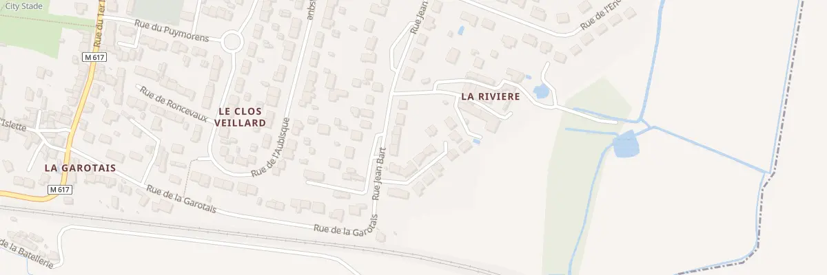 Plan du 17 Rue Jean Bart à Couëron