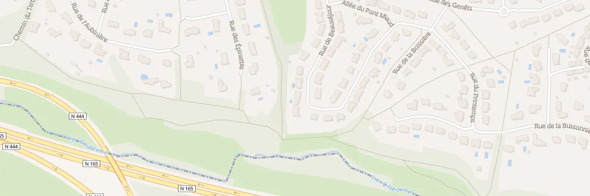 Plan du 20 Rue de Beau Sejour à Sautron