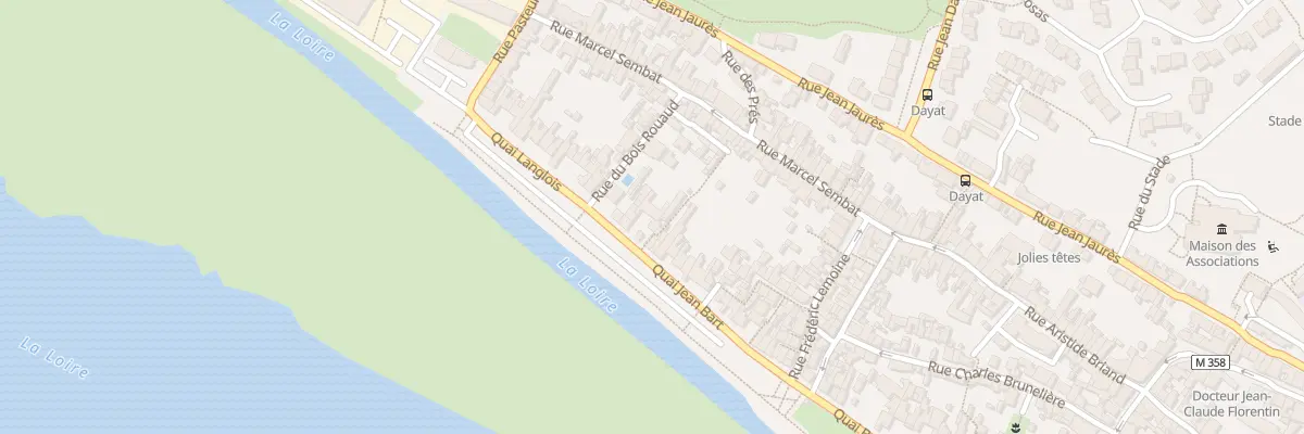 Plan du 20 Quai Jean Bart à Indre