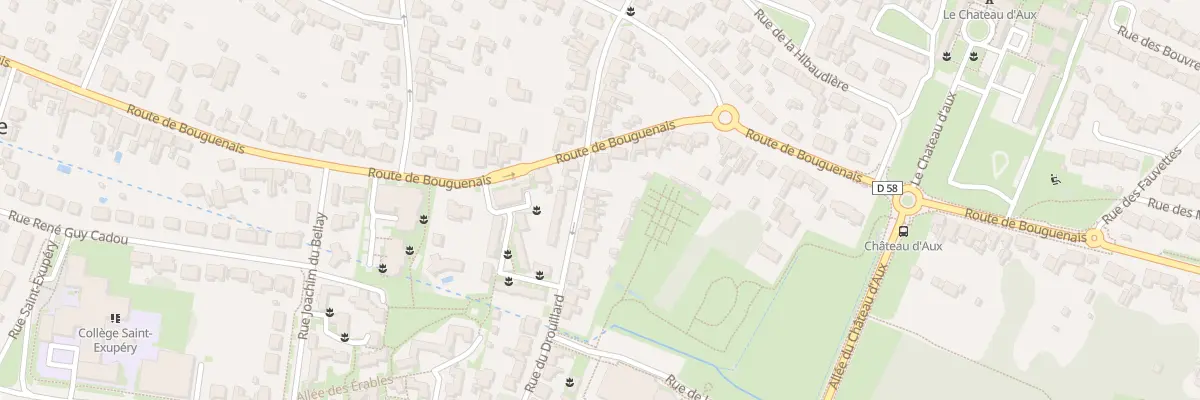 Plan du 1 Rue du Drouillard à La Montagne