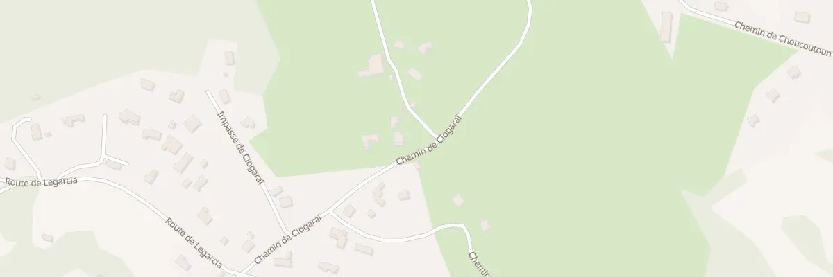 Plan du 330 Che de Ciogarai à Urrugne