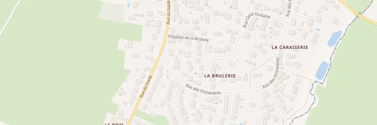 Plan du 5Q Rue des Primevères à Couëron