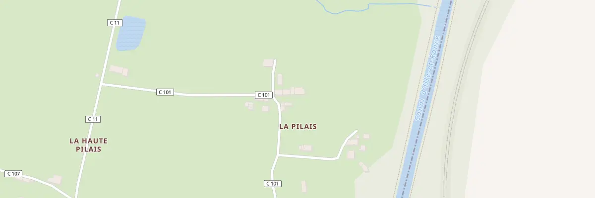 Plan du 21 La Pilais à Montreuil-sur-Ille