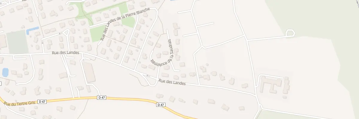 Plan du 13 Res de la Saudrais à Poligné