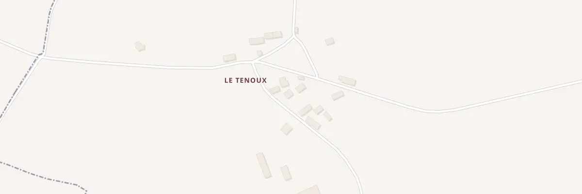 Plan du 5201 Le Tenoux à Cuguen