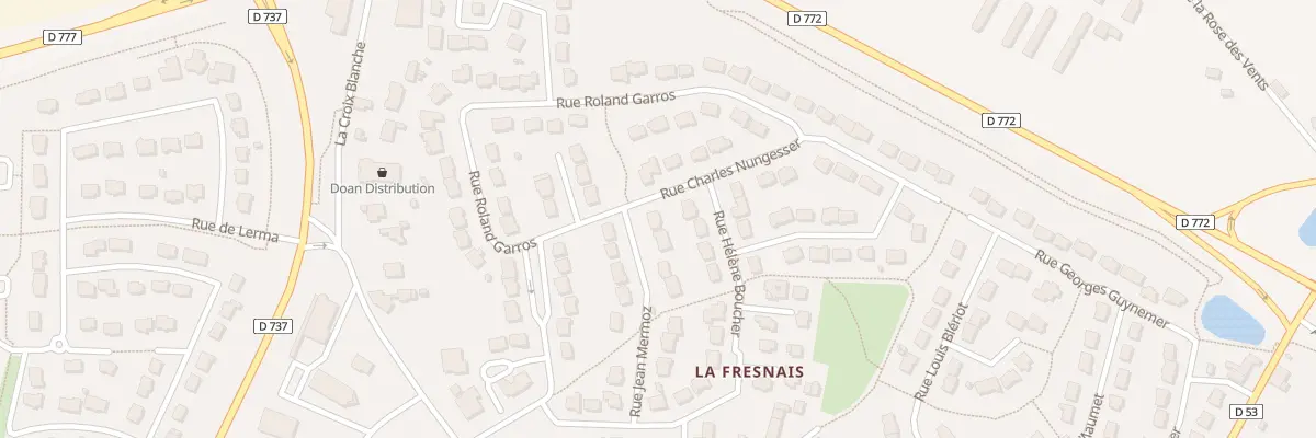 Plan du 14 Rue Jean Mermoz à Bain-de-Bretagne