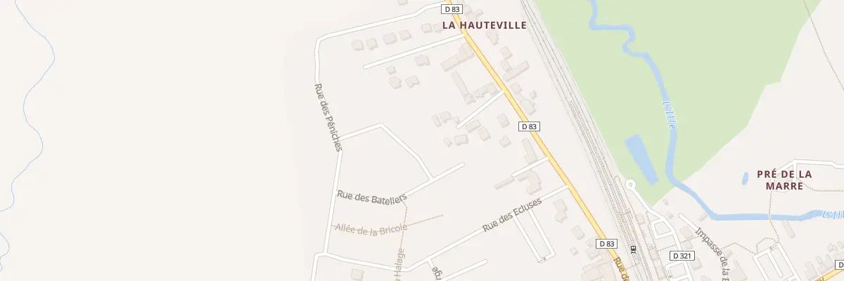 Plan du 9 Rue des Gabares à Montreuil-sur-Ille