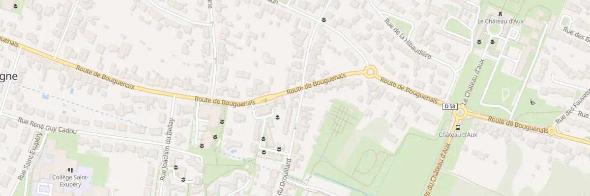 Plan du 2 Rue du Drouillard à La Montagne