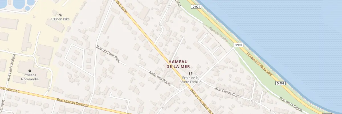 Plan du 82 Rue Gal de Gaulle Equeurdrevil à Cherbourg-en-Cotentin