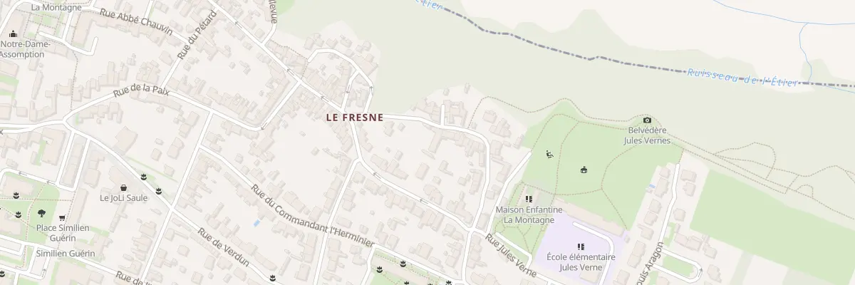 Plan du 19 Rue du Manoir à La Montagne