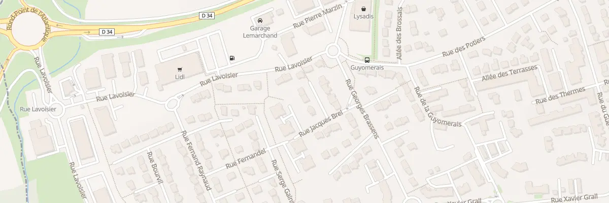 Plan du 3 Rue Charles Trenet à Noyal-Châtillon-sur-Seiche