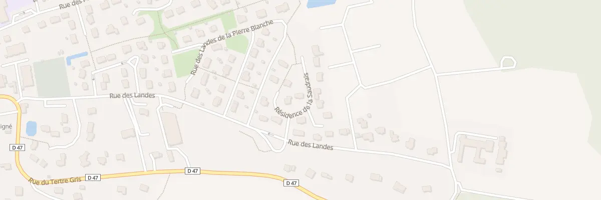 Plan du 7 Res de la Saudrais à Poligné