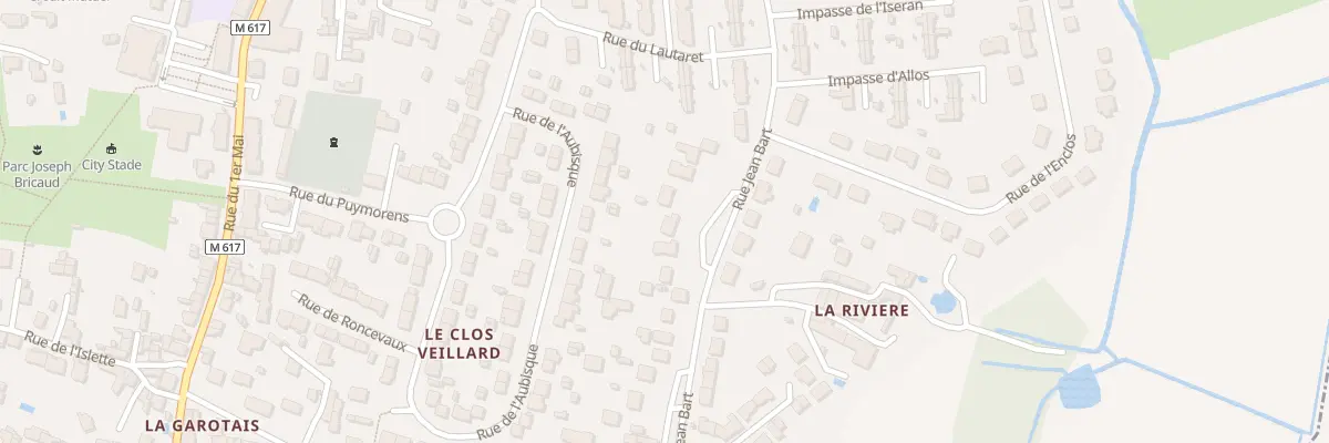 Plan du 24 Rue Jean Bart à Couëron