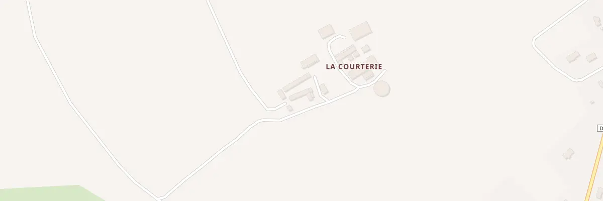 Plan du 3 Village la Courterie à Couville