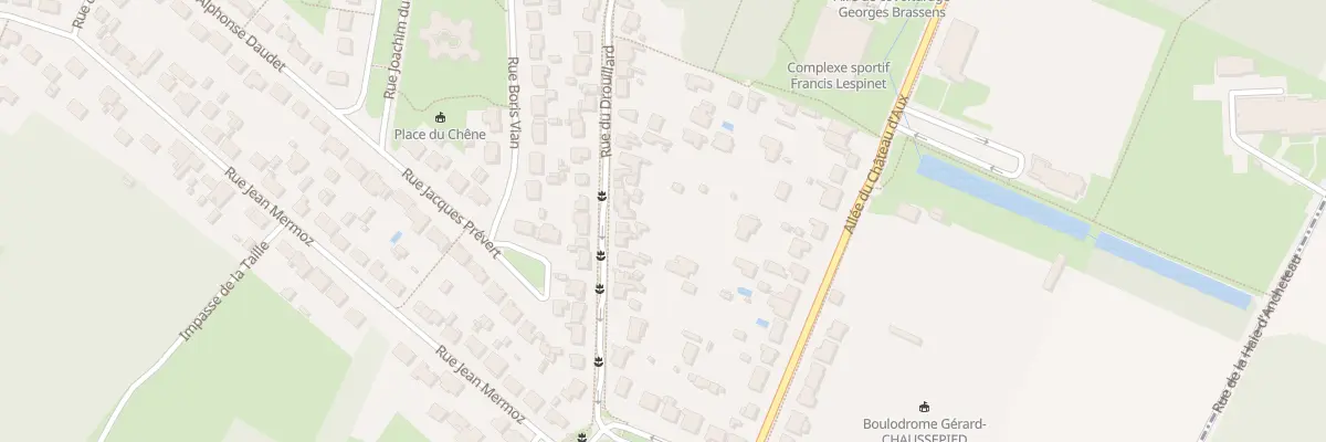 Plan du 53 Rue du Drouillard à La Montagne