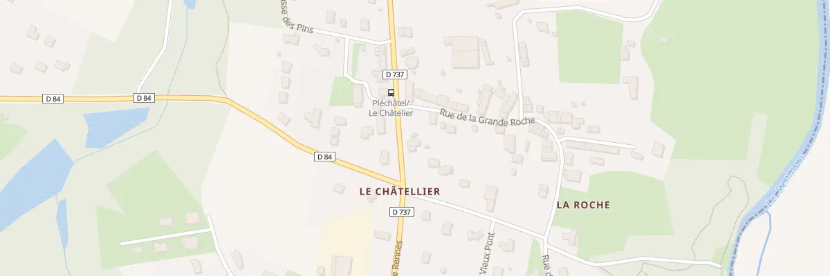 Plan du 29 Rue de Rennes à Pléchâtel