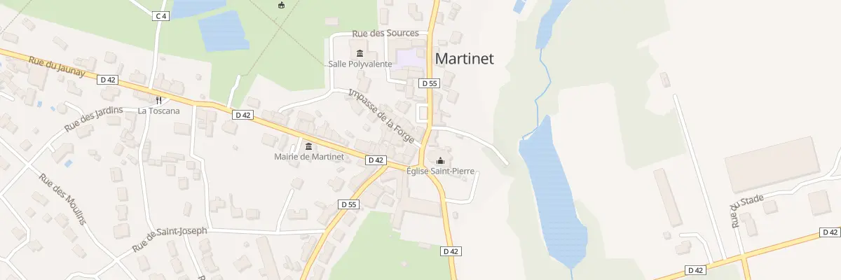 Plan du 2 Imp de la Forge à Martinet