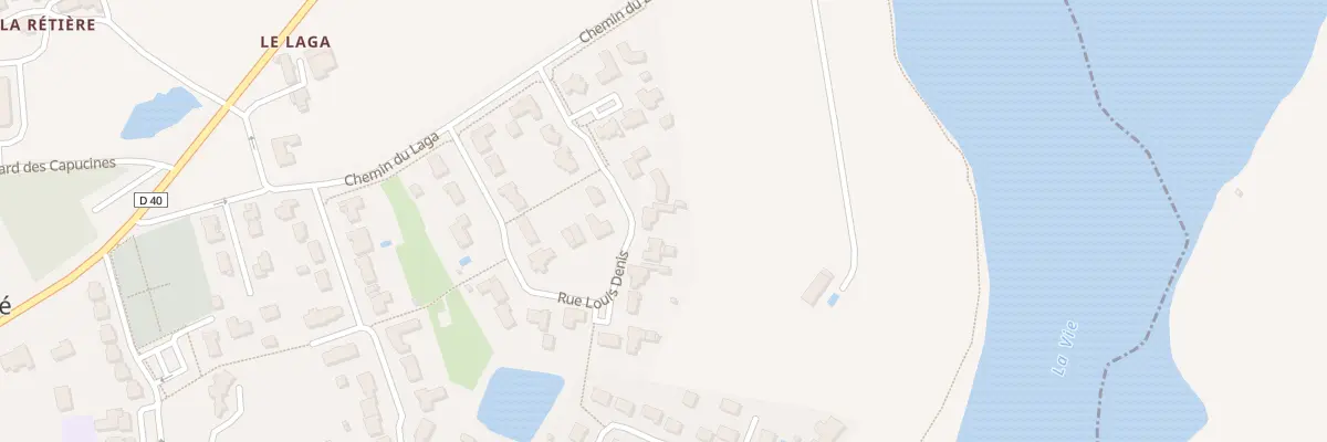 Plan du 25 Rue louis denis à Maché