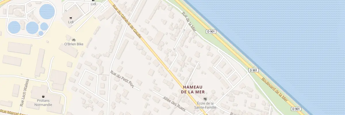 Plan du 94 Rue Gal de Gaulle Equeurdrevil à Cherbourg-en-Cotentin