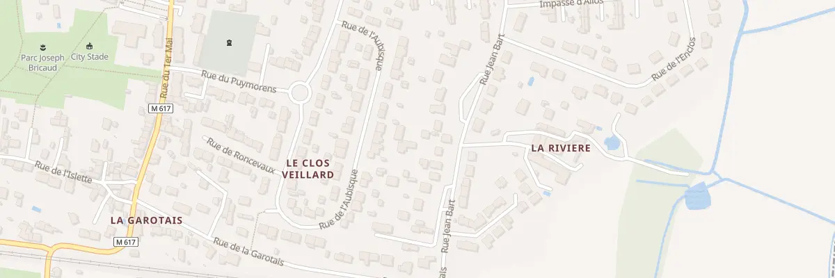 Plan du 30 Rue Jean Bart à Couëron
