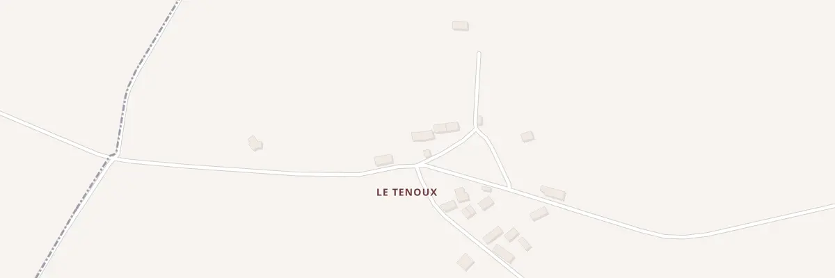 Plan du 5197 Le Tenoux à Cuguen