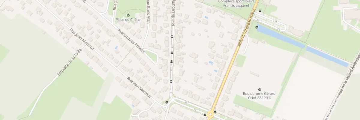 Plan du 61 Rue du Drouillard à La Montagne