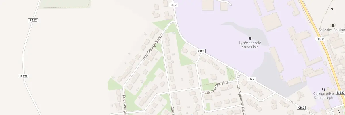 Plan du 26 Rue Victor Hugo à Derval