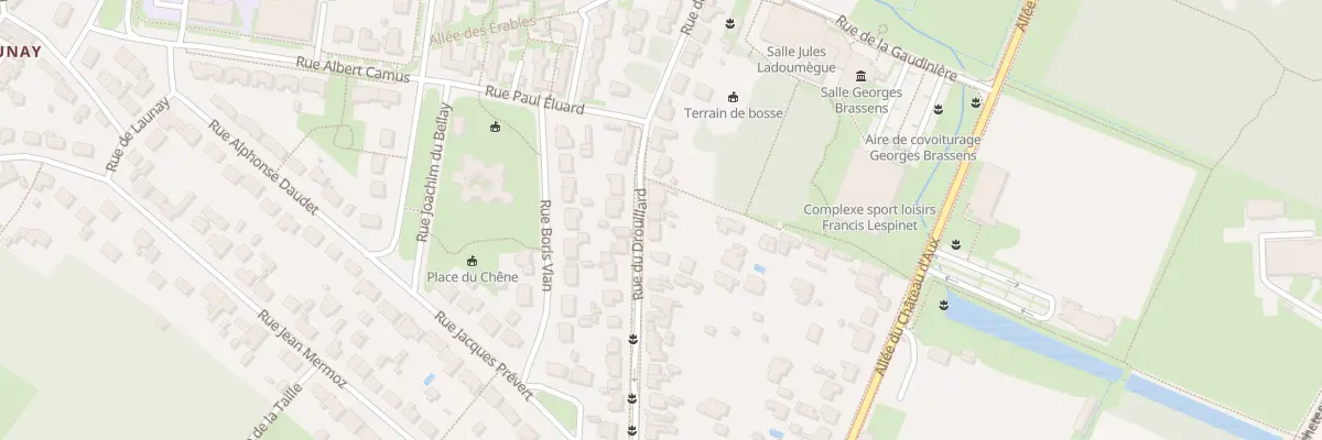Plan du 39 Rue du Drouillard à La Montagne