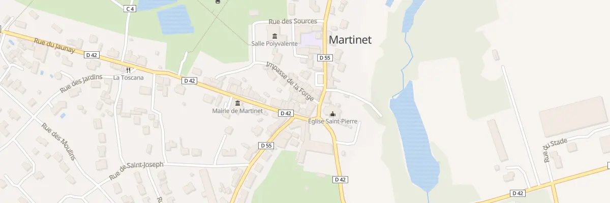 Plan du 1 Imp de la Forge à Martinet