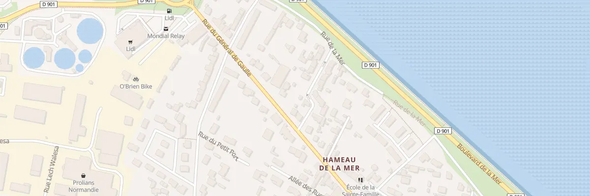 Plan du 98 Rue Gal de Gaulle Equeurdrevil à Cherbourg-en-Cotentin
