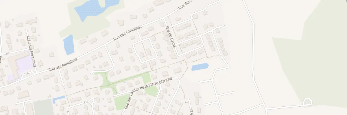 Plan du 6 Rue du Castel à Poligné