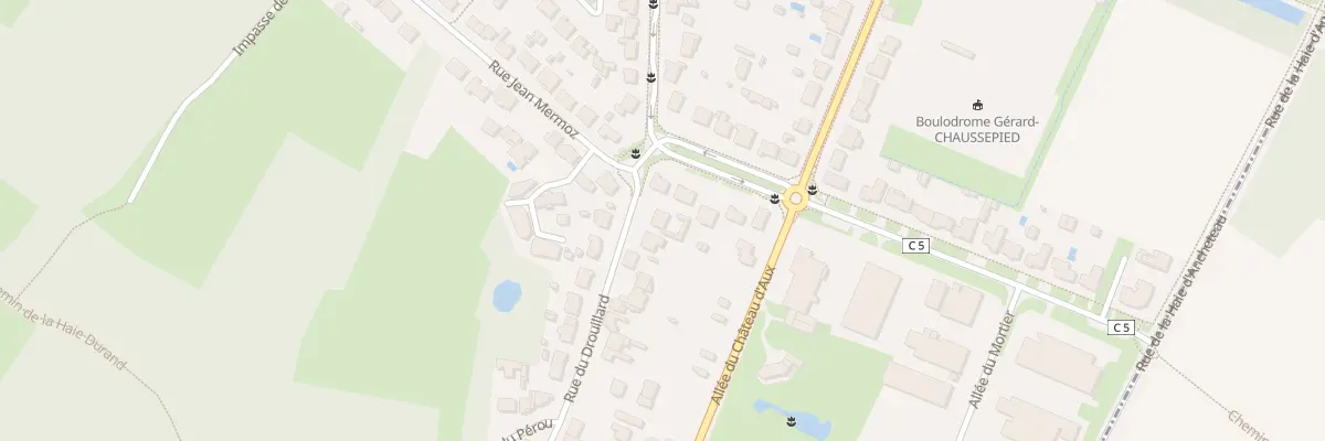 Plan du 73 Rue du Drouillard à La Montagne