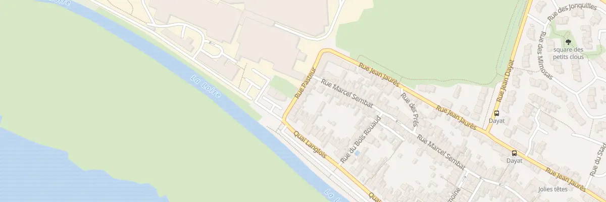 Plan du 3 Rue Pasteur à Indre