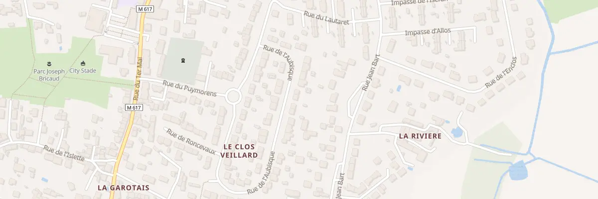 Plan du 38 Rue de l’Aubisque à Couëron