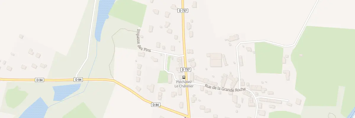 Plan du 22 Rue de Rennes à Pléchâtel