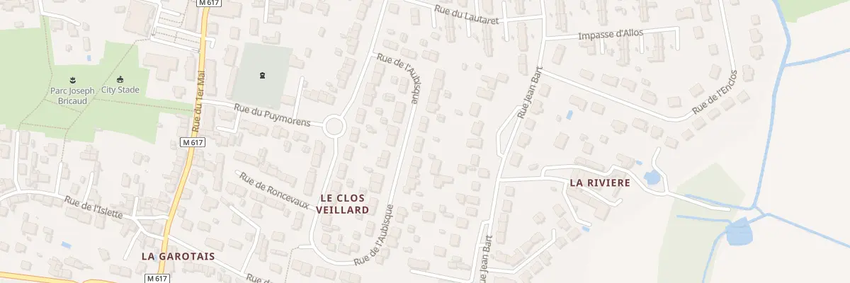 Plan du 36 Rue de l’Aubisque à Couëron