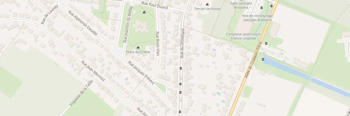 Plan du 18T Rue du Drouillard à La Montagne