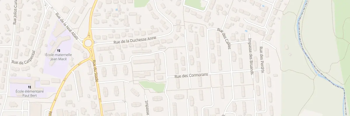 Plan du 36 Rue des Cygnes à Couëron