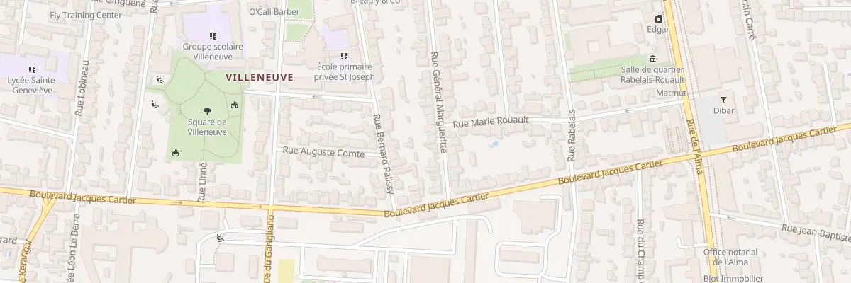 Plan du 70 Rue du General Margueritte à Rennes