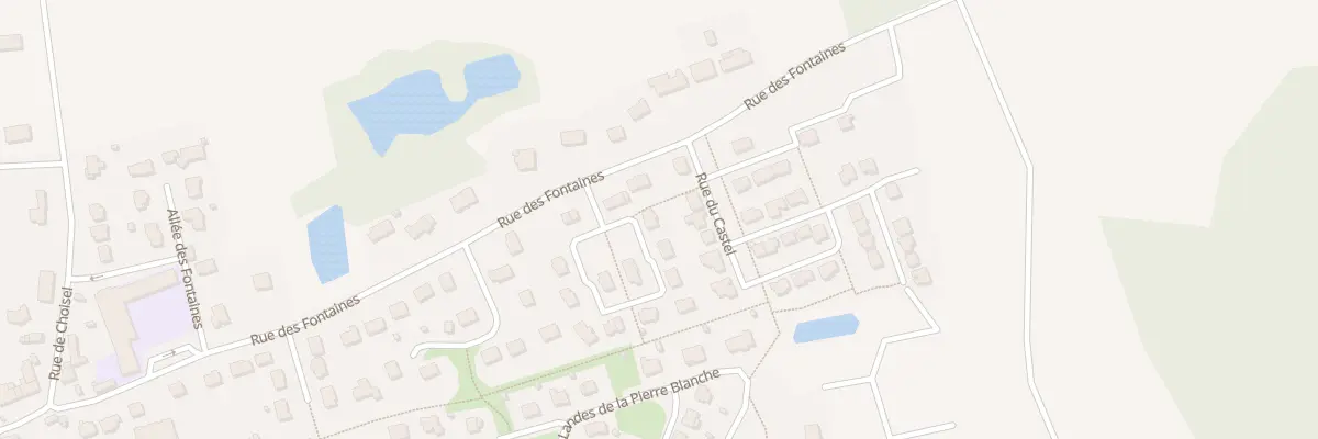 Plan du 4 Res du Chene Loret à Poligné
