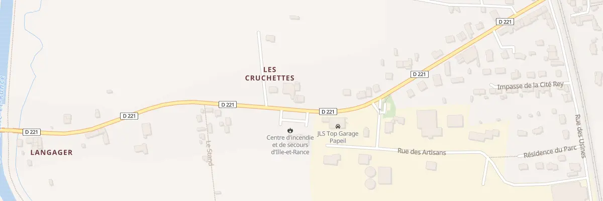 Plan du 5219 Les Cruchettes à Montreuil-sur-Ille