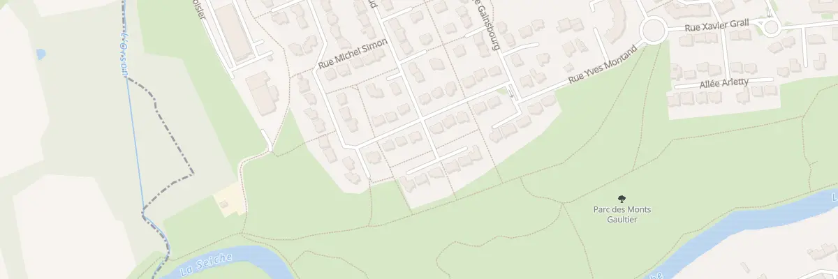Plan du 8 Rue Yves Montand à Noyal-Châtillon-sur-Seiche